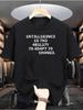 Text Retro T Shirt Unisex Unisex Nerd Hacker Funny Number Letter Slogan Print Short Sleeve Cotton Casual Tops