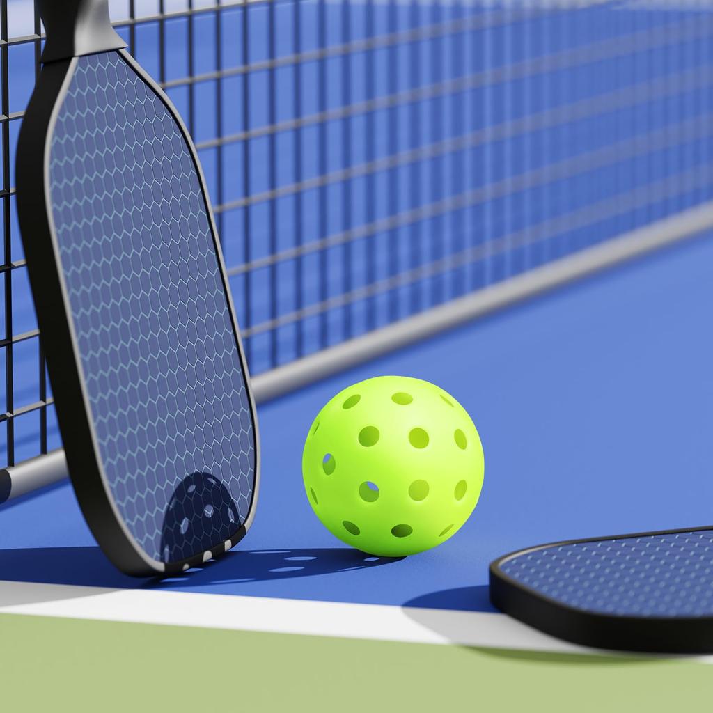 Franklin Sports Vonkajšie Picklebally - X-40 Pickleballové loptičky - USA Pickleball (USAPA) Schválená - Oficiálna loptička US Open