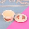 2/3Pcs Dollhouse Miniature Nostalgic Life Scene Decoration Supplies Chinese Double Happiness Enamel Basin Doll Accessories Toy