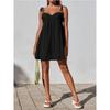 Summer Fashion Comfortable Solid Color Loose Strap Dress