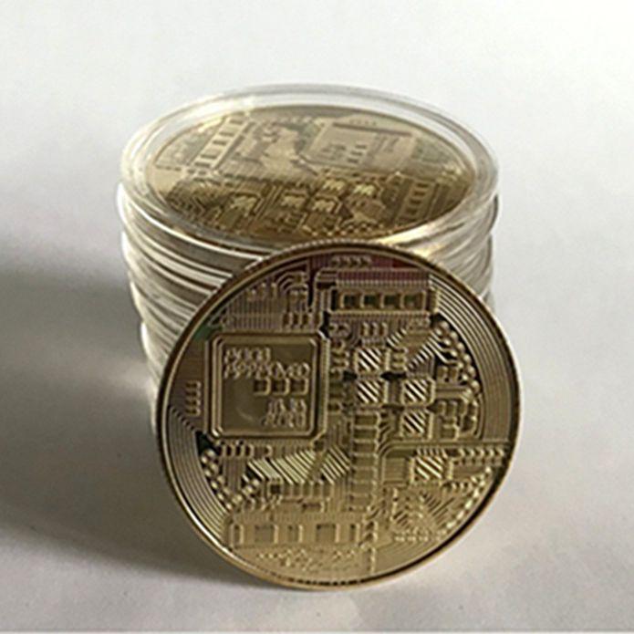 Bitcoin Commemorative Gold Coin