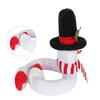 New Snowman Curtain Clasp Santa Claus Easy To Use Band Tiebacks Durable Fastener Buckle Clamp
