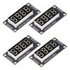 4 Set 0.36 Inch Digital Tube Display Module TM1637 Drive Chip Tube Clock Display  Clock Display