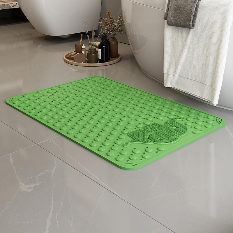 Bathroom Slip-resistant Mat Shower House Kids Fall Proof Mat Bathroom Bath Mat Environmentally Friendly PVC Massage Mat