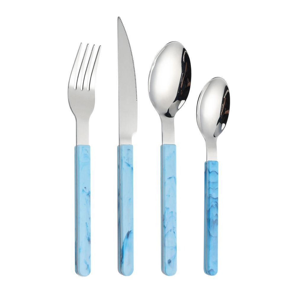 430 Stainless Steel Knife and Fork Set Dune Series Bistro Western Tableware Steak Knife and Fork Dessert Spoon and Fork