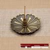 Dual-Use Japanese Ceramic Incense Burner: Club Incense Holder & Backflow Tower Tray
