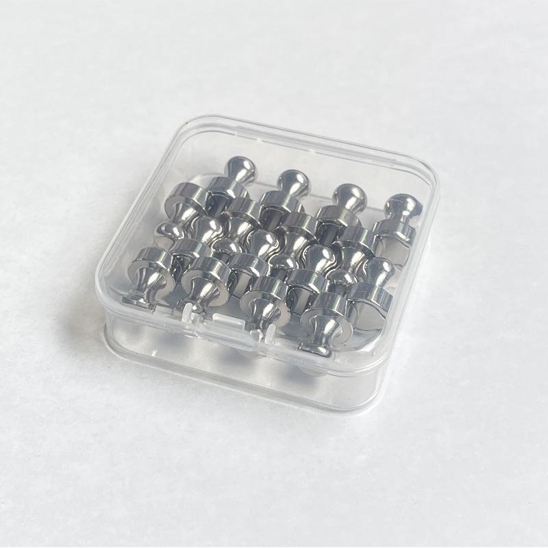 Strong Neodymium Magnetic Pushpins for Teaching, Office & Sales: Heavy-Duty for Whiteboards & Refrigerators.