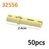 Bulk Technical Connector Pin Peg Cross Axle Building Blocks Parts Compatible with 2780 3673 6558 6562 MOC Bricks Toys