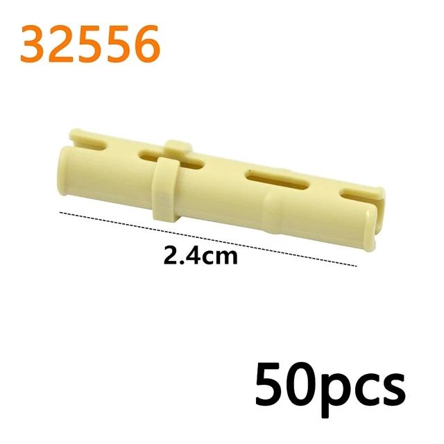 Bulk Technical Connector Pin Peg Cross Axle Building Blocks Parts Compatible with 2780 3673 6558 6562 MOC Bricks Toys