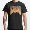 CUM Doom Font Classic T-Shirt Unisex T-Shirt
