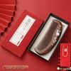 Ebony Wood Comb Gift Set with Jade Rabbit Design