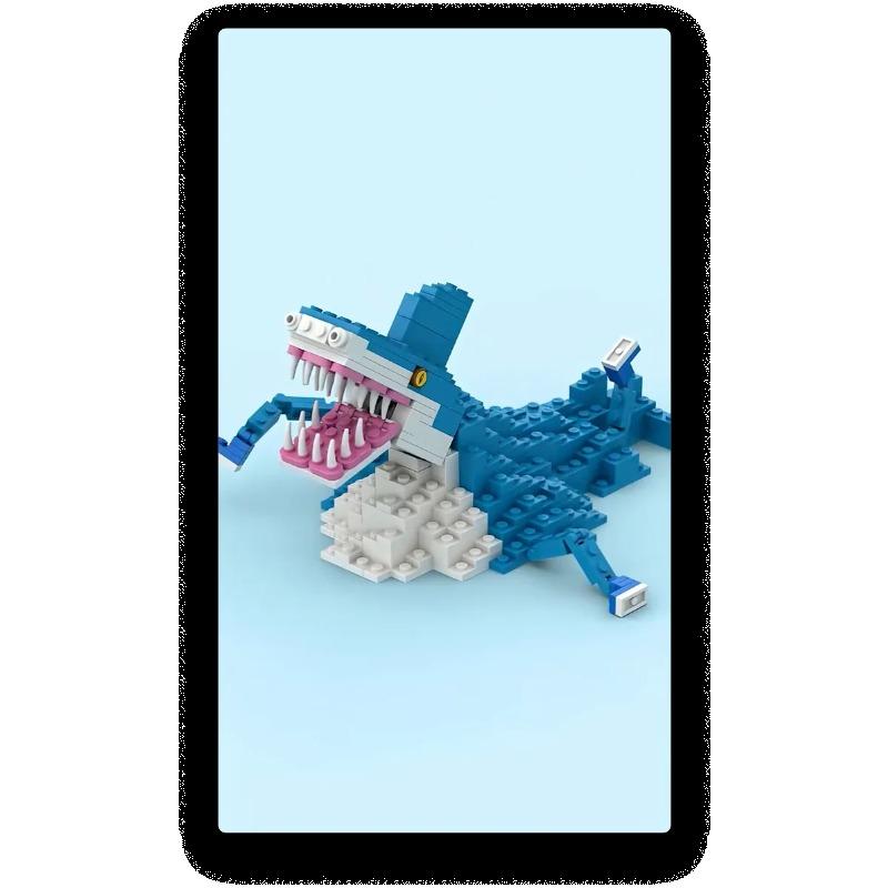 New Horror Game Character Building Blocks Set Monster Figures Bricks Toys for Kids and Fans Unique Collectible Gifts