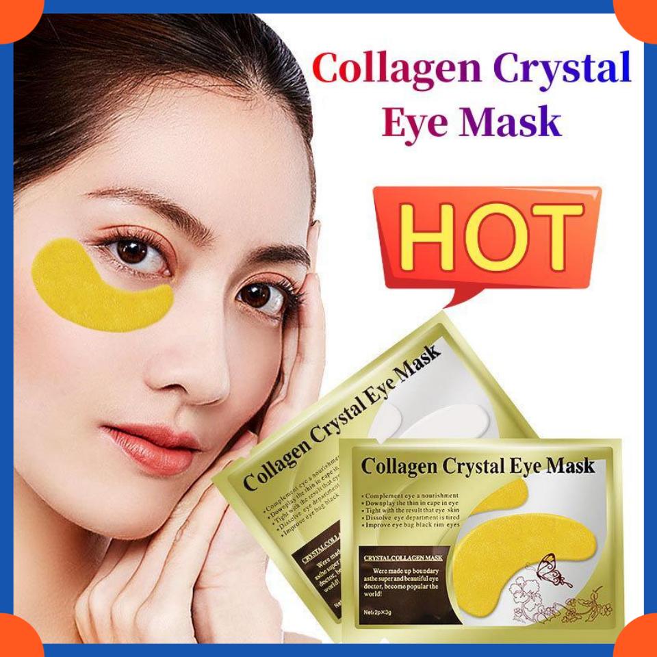 

2025 Collagen Crystal Eye Mask For Women 10 Pcs
