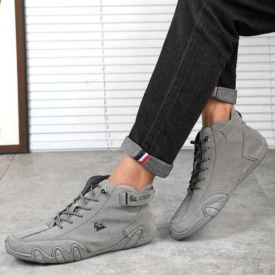 Scarpe da Uomo Alta Qualità Scarpe Casual Estive Outdoor Scarpe da Guida per Moto Stivali alla Caviglia di Lusso Designer Sneakers da Uomo Originali