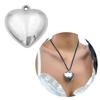 Elegant Heart Pendant for Choker Necklace Making Stylish Necklace Bead for DIY Necklace Jewelry Making Pendant with Hole