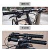 EBTOOLS Foldable Bicycle Handlebars, Aluminum Alloy, DIY Replacement Accessories for Cycling Bikes, Bicycles, and Electric Vehicles, 25.4mm/31.8mm