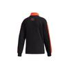 Adidas Color Block Embroidered Logo Mock Neck Pullover Long Sleeve American Sweatshirt Women sweatshirt FU3919