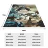 A-Ark Extinction Flannel Blanket Survival Evolved Game Super Warm Throw Blanket for Couch Chair Travel Bedspread Sofa Bed Cover