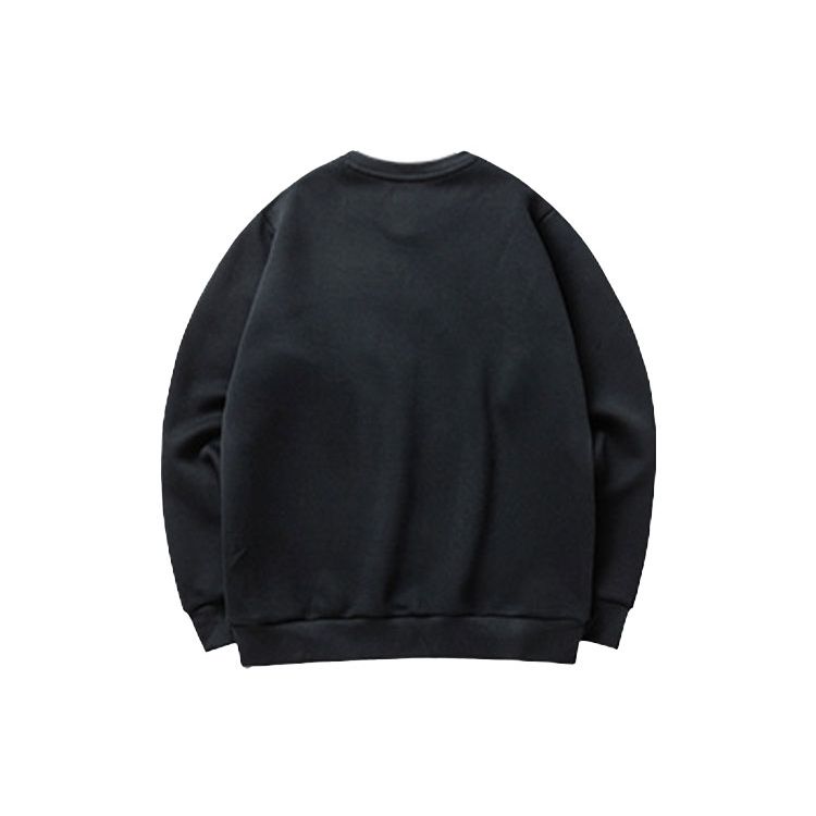 Anta Basketball Series Sports Long-Sleeve Pullover Sweatshirt Men Tops Black 152211734-3