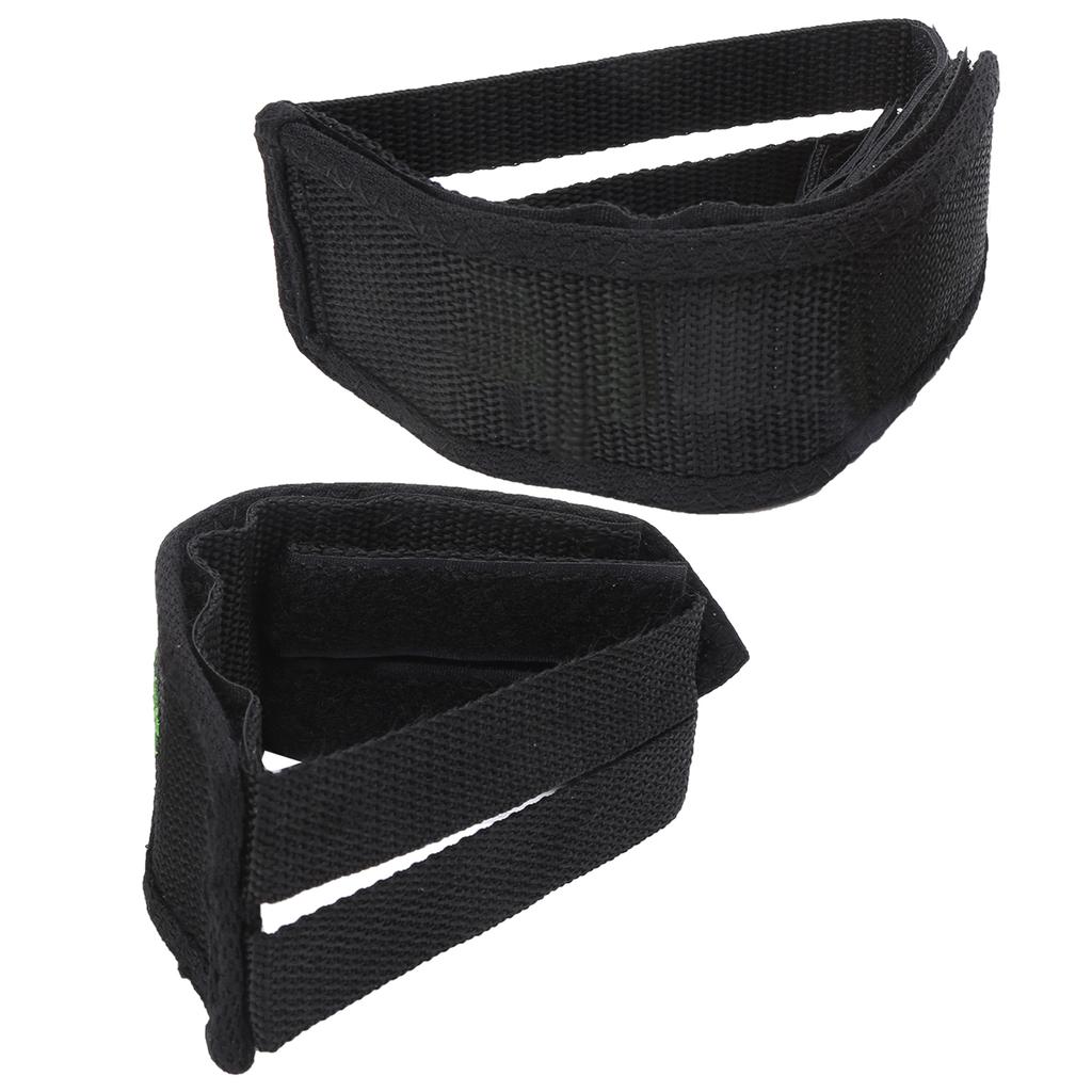 1Pair Canvas Bicycle Pedal Straps Toe Foot Cover Clip Belt Double Hook and Loop Fasteners