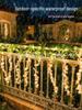 Solar LED Flower Vine String Lights for Outdoor Decor
