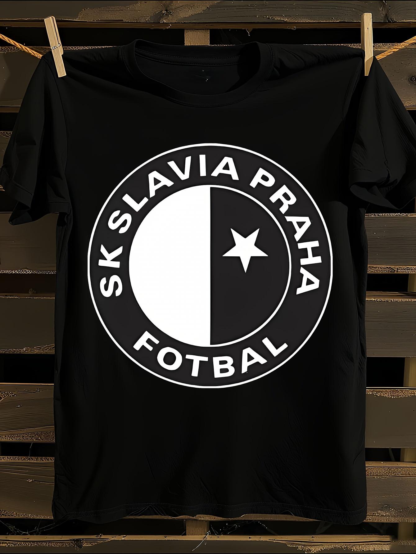 BITTER COFFEE SK Slavia Praha Czech Republic Graphic T-shirt S