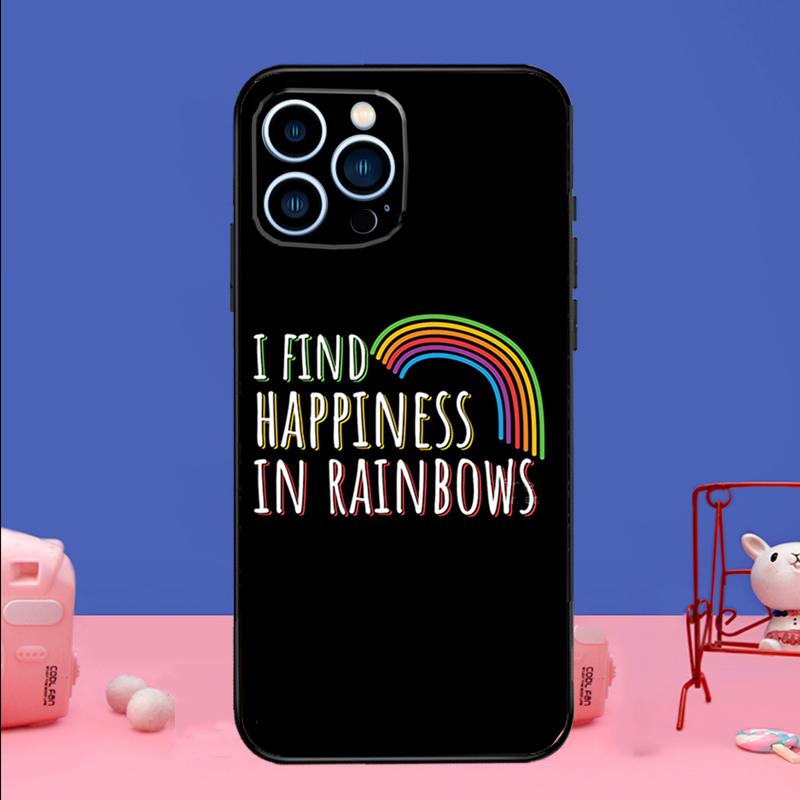 Gay Lesbian LGBT Rainbow Pride Phone Case For iPhone 17 16 15 13 11 12 14 Pro Max mini 15 16 Plus 16e 17 Air Bumper Cover