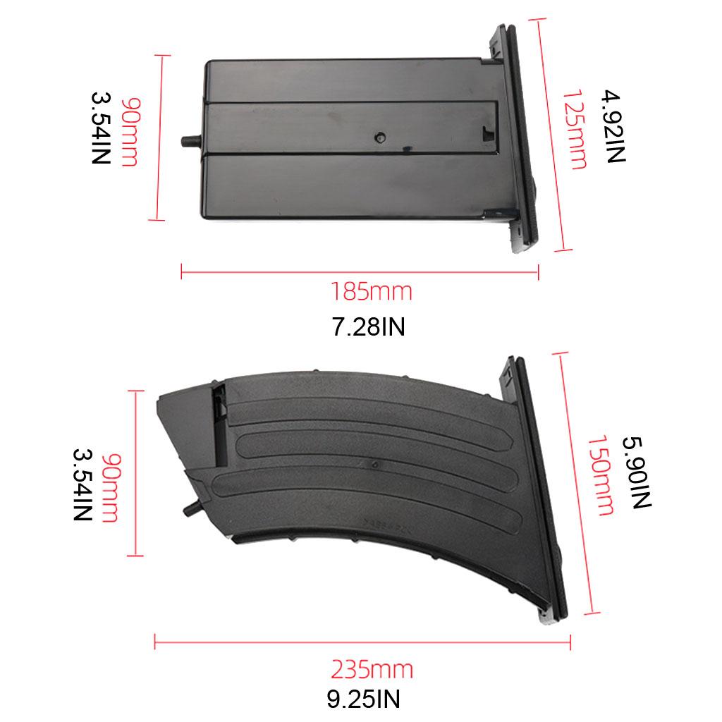 Automotive Cup Holders Car Front Left Right Drink Beverage Rack Durability Easy Install Automotive Accessories