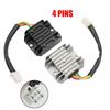 Rectifier 4 Wires Voltage Regulator Replacement for Boat Motor ATV GY6 50 150cc Scooter Moped JCL NST TAOTAO  Dirt Bike Go Kart