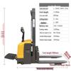 Nuoshu'er 2-Ton 3-Meter Stand-On Electric Stacker CN Plug (adapter Included)