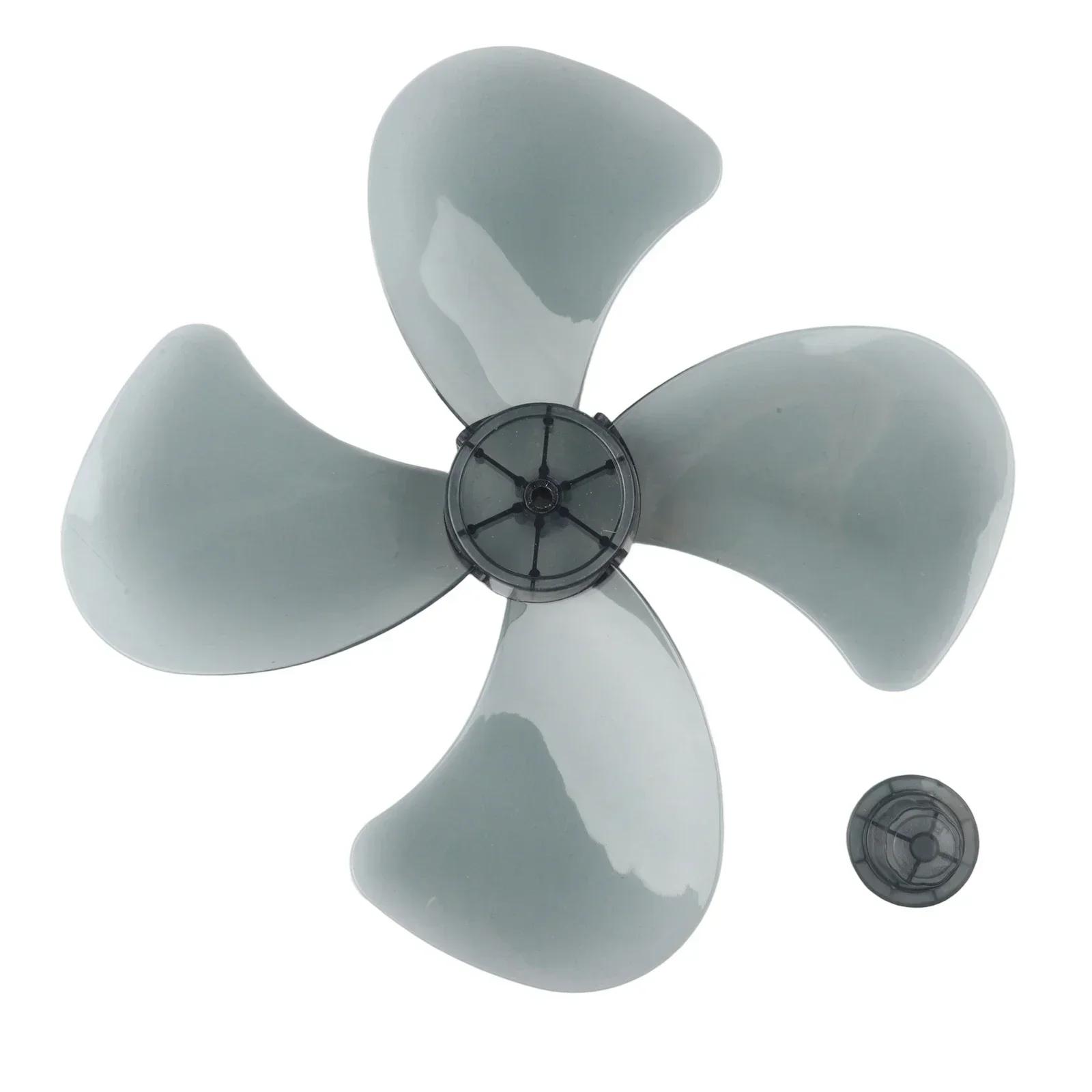 

14 Inch Electric Fan Blades 4 Blade Replacement Set For Floor Fan Table Fan Effective Performance With Construction