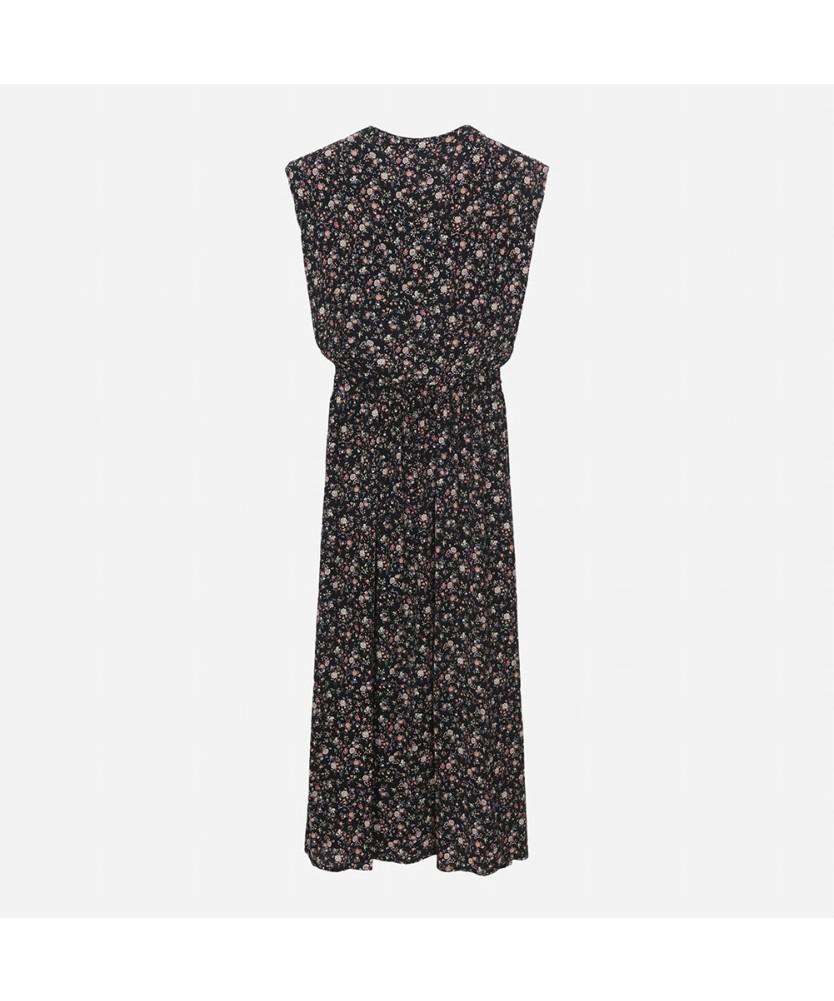 THURSDAY ISLAND Garden Flower Sleeveless Full Open Dress_T254Mop264W