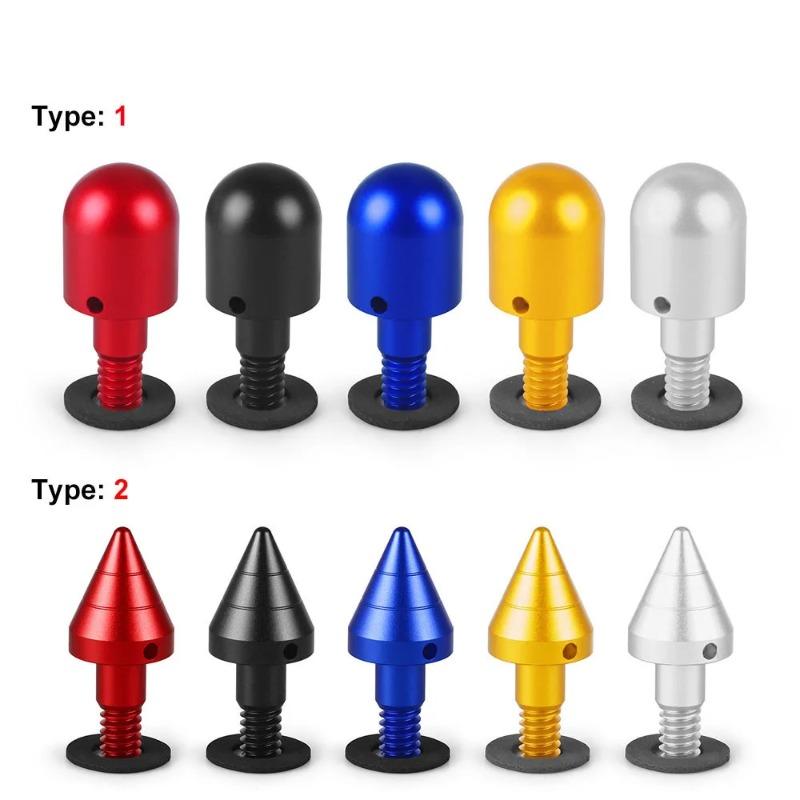 Car Aluminum Round Sharp Head Rear Bumper Spike Guard Protector for Benz SMART Fortwo W 451 W451 08-14 Anti Collision 09-13
