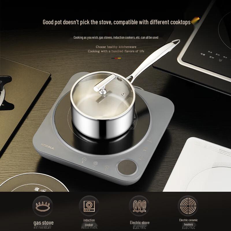 HUIHUADU 316 Stainless Steel Milk Pot
