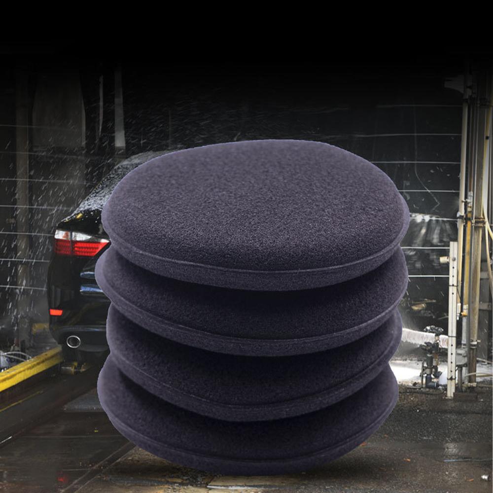 4 PCS 12pcs Car Round Waxing Polish Sponges High Density Foam Applicator Pads Polishing Sponges for Car Detailing Tools