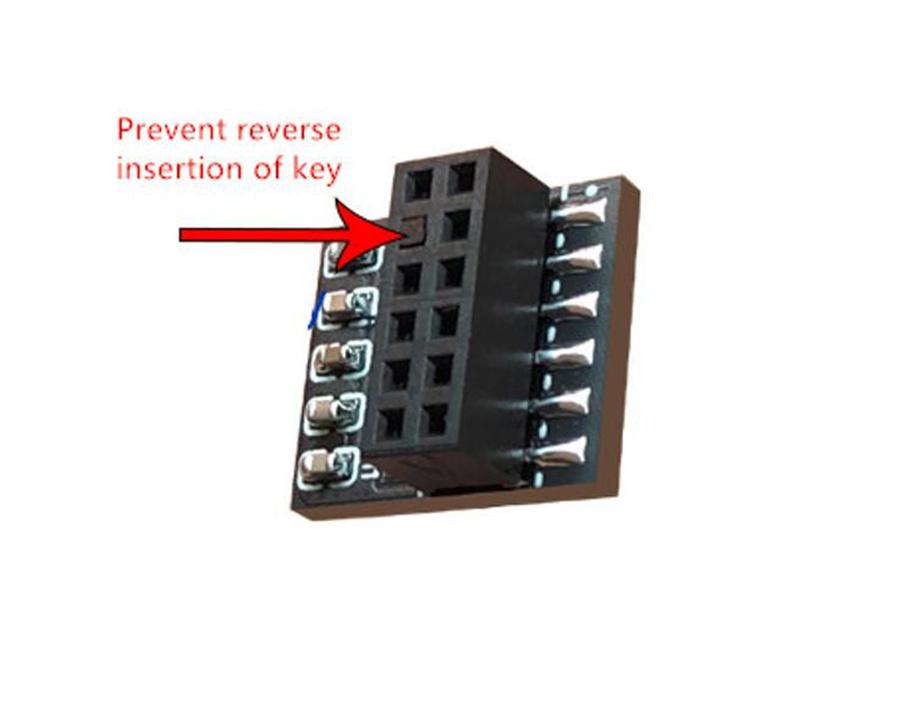 The TPM 2.0 Security Module Supports WIN11 System Update Version 2.0 for Gigabyte 12pin LPC