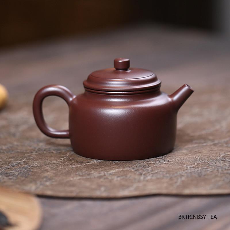 200ml Handmade Yixing Purple Clay Teapot Chinese Tradition Tea Pot Beauty Tea Infuser Kettle Household Zisha Teaware Tea Set