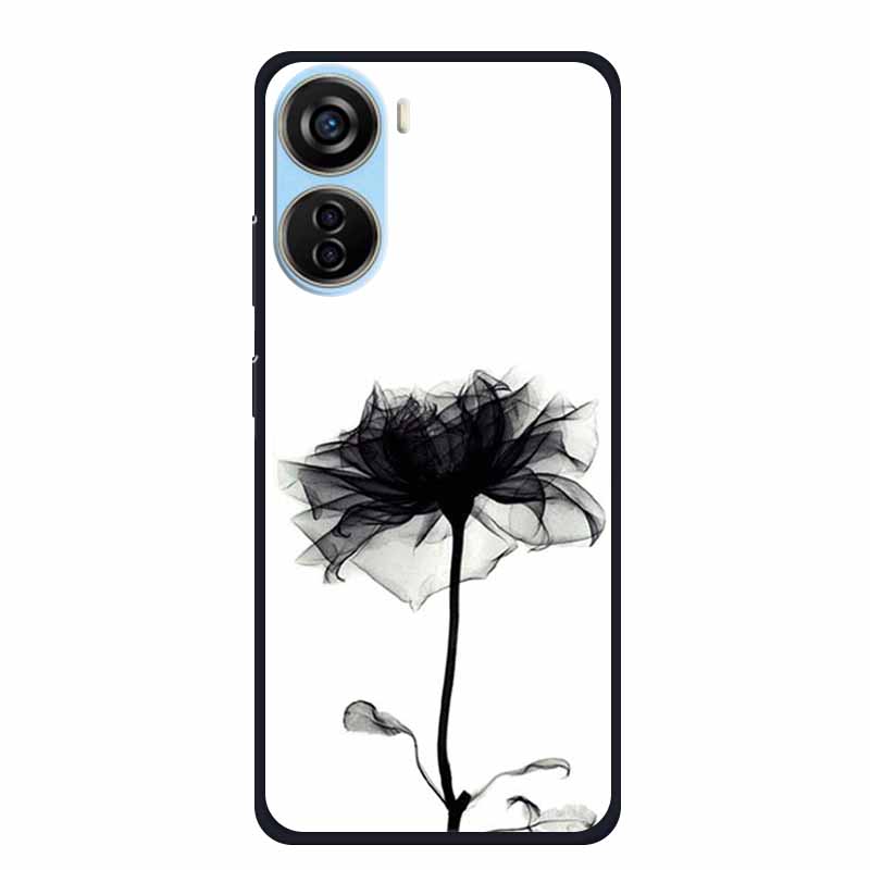 

Phone Case For ZTE Axon 40 Lite Back Cover Case Black Silicone Soft Coque For ZTE Blade V41 Vita V50 Design 5G LIBERO 5G IV Case ZTE Axon 40 lite