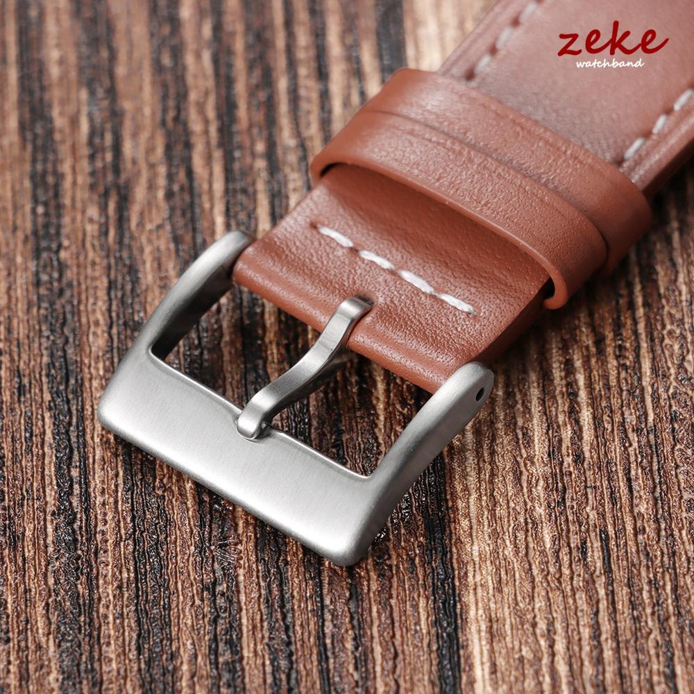 Top Grain Genuine Leather Watch Band Quick Release 18mm 20mm 22mm 24mm Watch Strap Retro Brown Black Cowhide Bands for Men Women