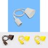 Silicone Pendant Light Socket With Control For Vintage Chandelier Decor