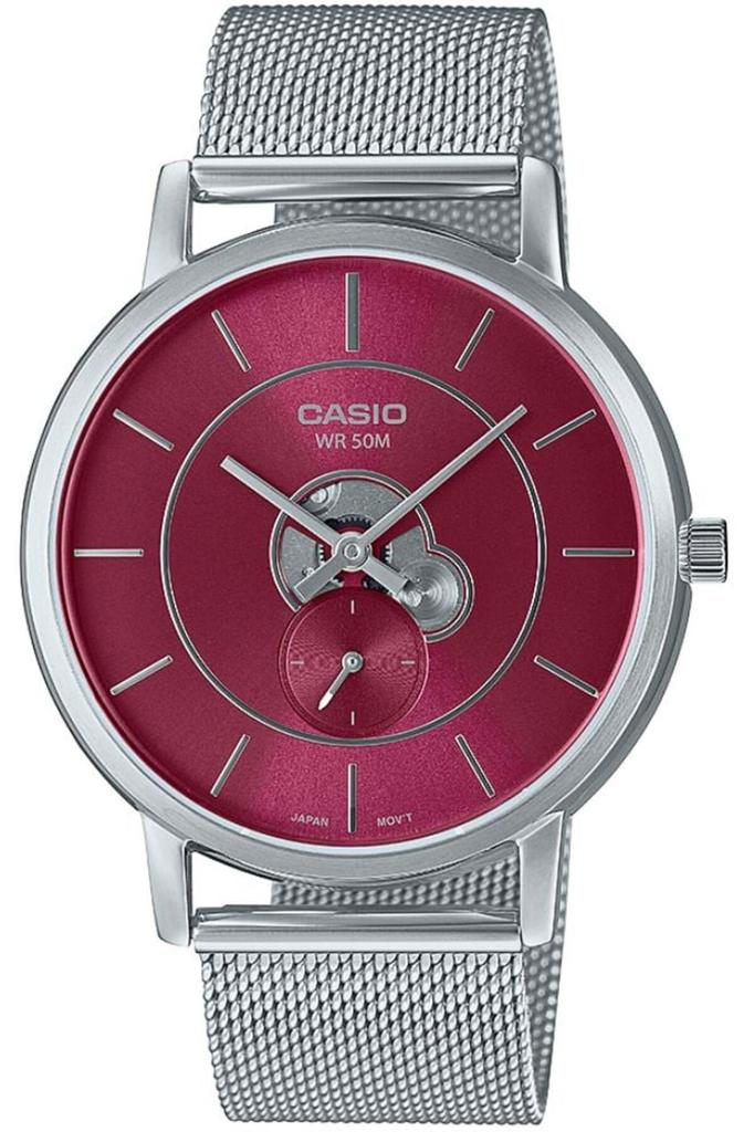 Casio Silver Watch MTP-B130M-4AVDF Men's