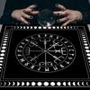 19x19in Flannel Tarot Tablecloth Rune Divination Altar Tarot Patch Table Cover Magician Board Game Cards Table Mat