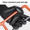 Beschichtete Nylon-PU-Arbeitshandschuhe Rutschfeste Sicherheitshandschuhe Neue Arbeitsfäustlinge