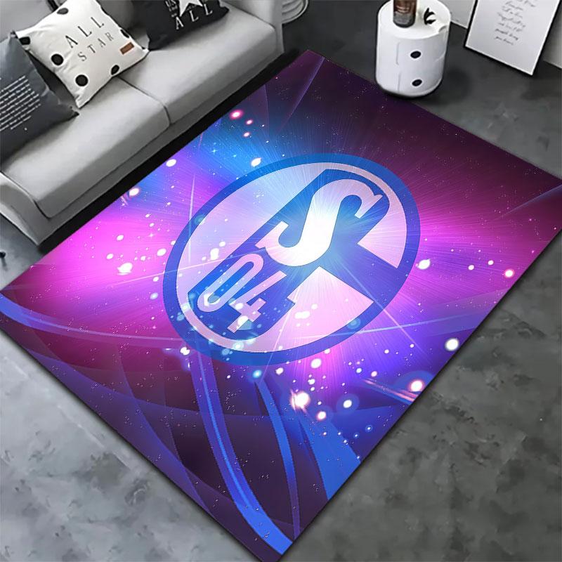 FC Schalke 04 Carpet Rug for Living Room Bedroom Home Sofa Decoration,Kids play Non-slip Floor Mat