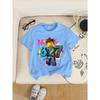 Funny Meme Number 67 Six Seven Print Men's Short Sleeves T-Shirt Loose Casual Summer Outdoor Street Men's and Women's Tees Tops