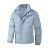 New Winter Cotton-padded Jacket Men's Casual Couple Fake Two-piece Thickened Cotton-padded Jacket Bread Jacket Stand-up Collar Jacket
