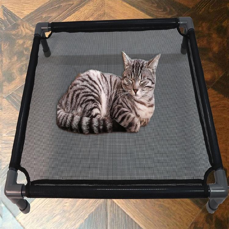 Soft Relax Cat Sleeping- Camp-bed Bed Swing Cushion with Stand Nest Weave Bed