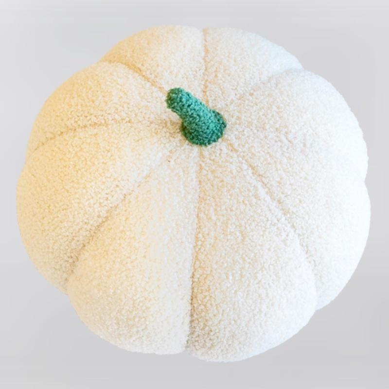 Cute Plush Pumpkin Pillow For Halloween And Home Decoration Soft And Skin-friendly Fabric