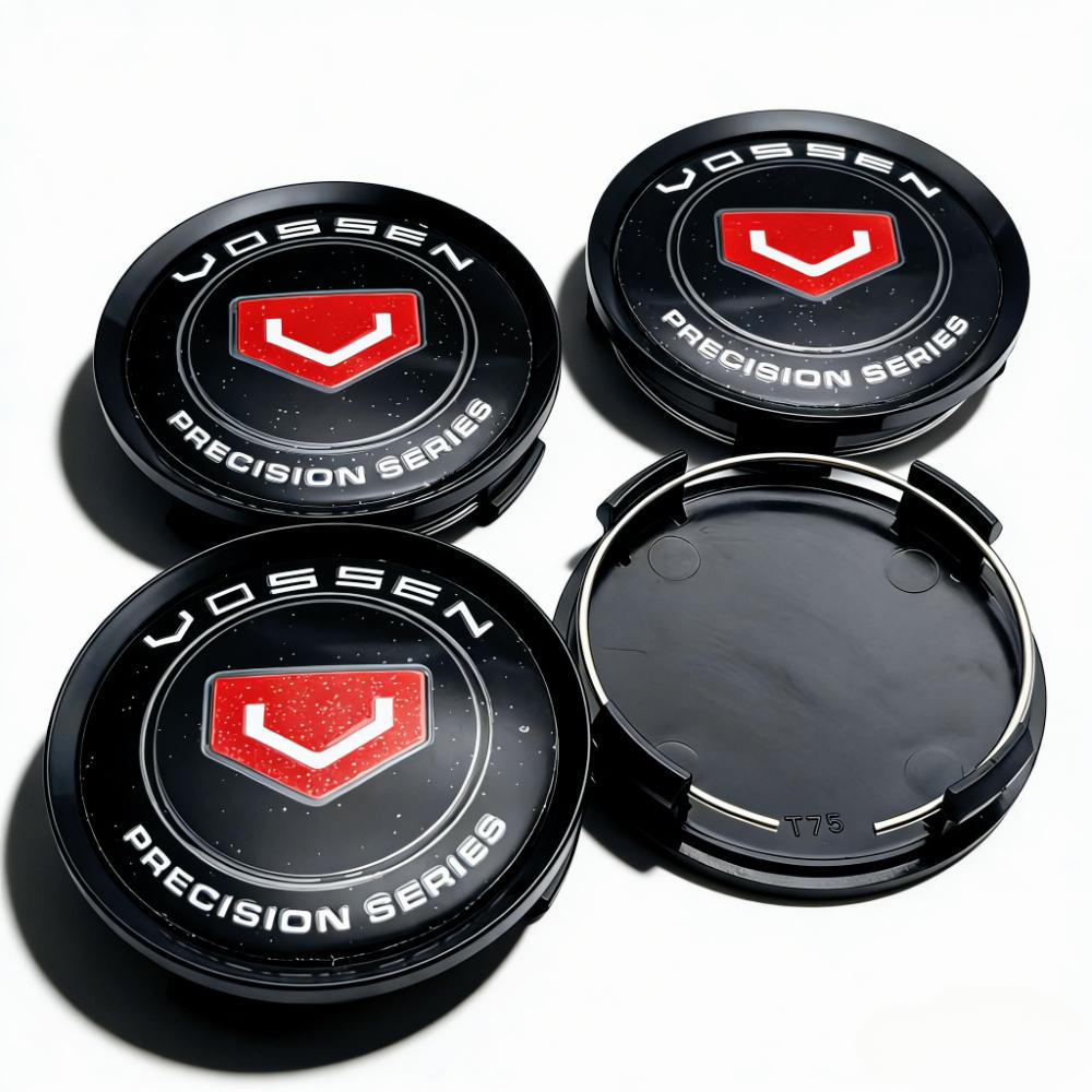 

4pcs Vossen Logo Emblem Badge Car Wheel Center Caps 74MM Clip 69MM Wheels Hub Dust Cap Rim Hubcaps Cover Replace Car Accessories Vossen Badge&4pcs T75 Wheel Cap