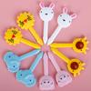Fruit Fork Mini Cartoon Kids Food Fruit Pick Toothpick Party Decor Random Color